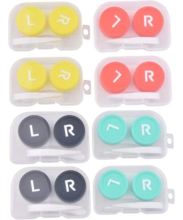 16 Pcs Remote Tool Piston Storage Container for Contact Lenses - Lens Holder Tweezers & Accompanying Box - Ideal for Travel & Organization - Buy Online on GoSupps.com