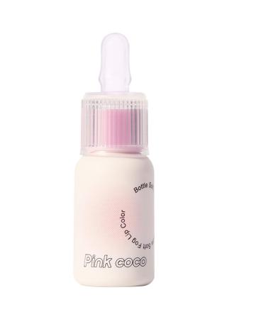 Ecoticfate Lip Radiance | Moisturizing Mirror Glaze Lip Oil in a Milk Bottle - Lip Stain Long Lasting Lip Plumper for Girls and Women Ecoticfate Lip Makeup