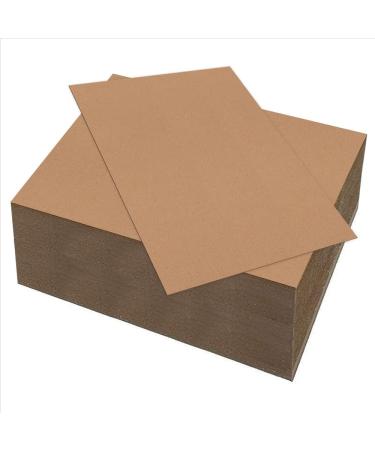 Chipboard Sheets 8.5 x 11.022 (5-Pack) - Lightweight Kraft Board for Crafts and Scrapbooking - Buy Online on GoSupps.com