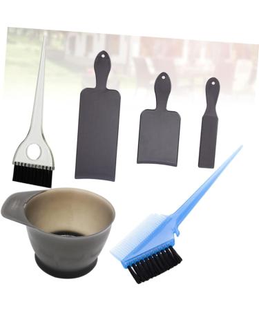 MAGICLULU 2 Sets Hair Coloring Kit Hair Dyeing Brush Blue Hair Accessories Wedding Hair Dye Kit Hair Dye Mixing Bowl Hair Coloring Bowl Ear Hair Clip DIY Dye Hair Tool Kit Thicken Mold Bowl - Buy Online on GoSupps.com