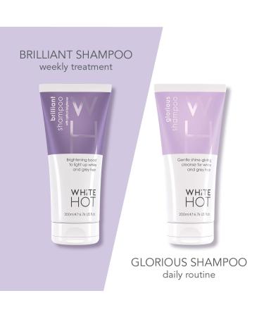 White Hot Ultimate Collection - Premium Hair Care for Bright & Glossy White & Grey Hair | Purple Shampoo to Eliminate Yellow Tones - Buy Online on GoSupps.com