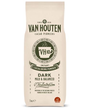 Van Houten VH10 Dark Vending Chocolate Powder (1 x 1kg Bag)
