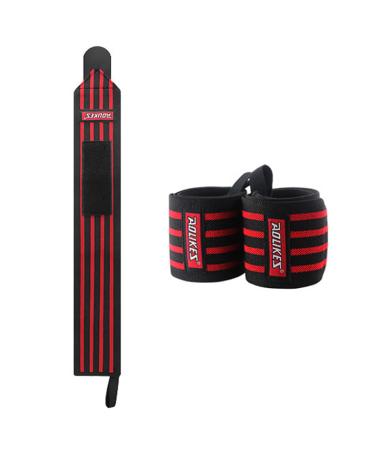 Adjustable Compression Wristband for Athletes Stretchy Unisex Support Wrap with Thumb Loop Non-Slip Sports Brace for Arthritis Tendonitis and Sprain