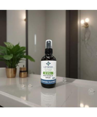 Genesis Organic Magnesium Spray Lavender 4oz + Wild Yam Root Cream - Buy Online on GoSupps.com