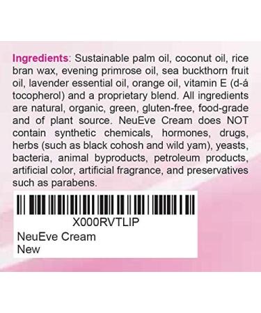 NeuEve Vulva Balm Cream - Hormone-Free Natural Moisturizer for Feminine Dryness, Painful Intimacy, Itching & Odor, Menopause-Related UTI Relief - Refrigerate Before Use - Buy Online on GoSupps.com