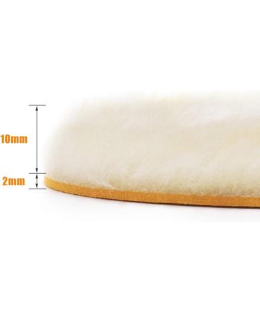 Cozy Sheepskin Wool Insoles with Arch Support | Universal Shoe Inserts for Women & Men | Replacement Insoles for Boots | Size S (35) | Fits US 7.5-9 - Buy Online on GoSupps.com