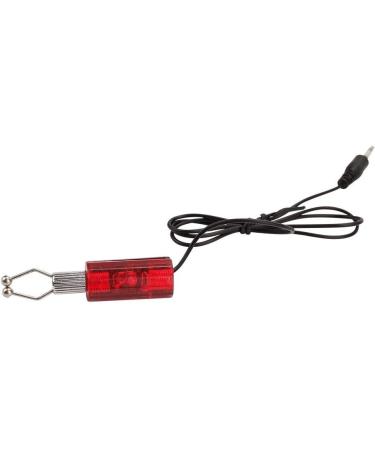 Dilwe Fish Bite Alarm - Electronic LED Light Fishing Swinger for Outdoor Adventures | Red Chain Hanger - Buy Online on GoSupps.com