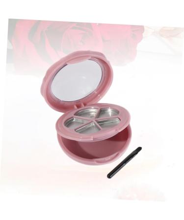  Healeved Healeved 3 Pieces Compact Powder Container Cosmetic Organizer Makeup Organizer Makeup Container Makeup Storage Box Makeup Case Refillable Eyeshadow Pallet Loose Powder Box Cosmetics Pink - Buy Online on GoSupps.com