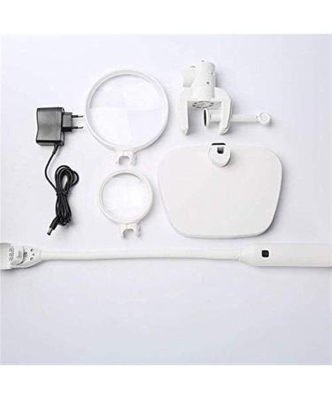 Magnifiers Desktop 2X Illumination Clip Magnifying Glass Assisted Mirror 5X with Hd Lens for Book Reading Jewelry Identification Watches DIY Crafts Carving and Repair Lofty Ambition - Buy Online on GoSupps.com