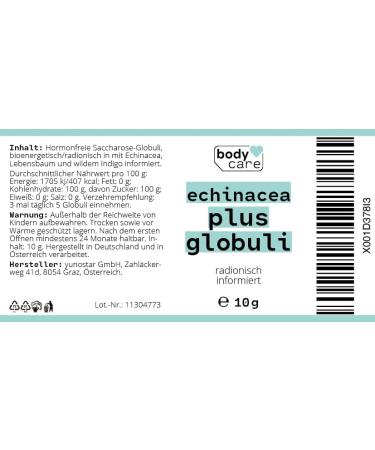Echinacea Plus Globules - Premium Immune Support with Life Tree & Wild Indigo | Energetically Informed | High Quality from DE/AT | Shop Internationally - Buy Online on GoSupps.com