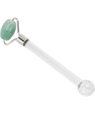Jade Roller for Face 2 in 1 with Ice Ball Portable Skincare Tool for Home Use Promotes Better Circulation Reduces Wrinkles and Pores - Buy Online on GoSupps.com
