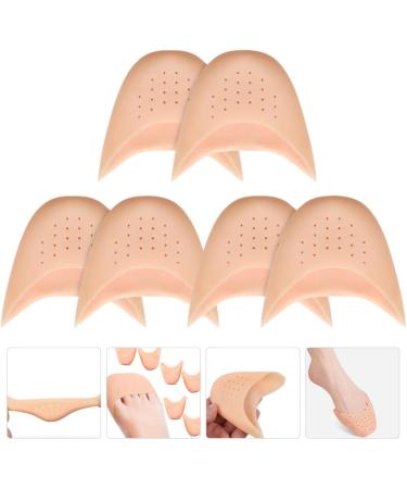 Healeved Pointe Shoes 6Pcs Toe Filler Inserts | Heel Grip Liner | Reusable Toe Plug Pads | Shoe Fit Improver | Blister Protection - Buy Online on GoSupps.com