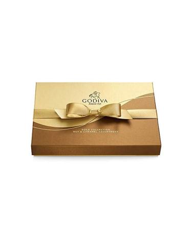 Godiva Chocolatier Gift Box  Nut & Caramel  19 pc. Nut Caramel - 19pc. - Buy Online on GoSupps.com