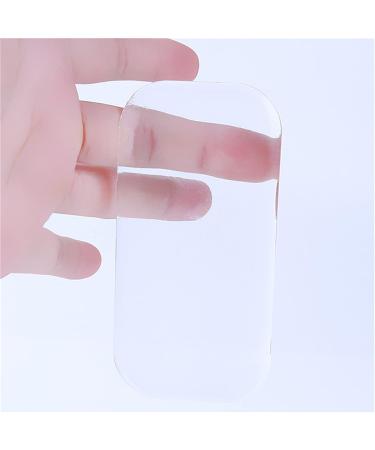 FGJFJ Reusable Silicone Eyelash Holder Pad - Transparent Forehead Glue Palette for Eyelash Extensions - Buy Online on GoSupps.com