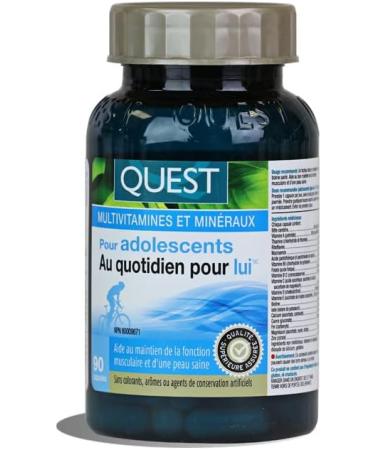 Quest His Daily One for Teen Boys (90 Capsules) - Buy Online on GoSupps.com