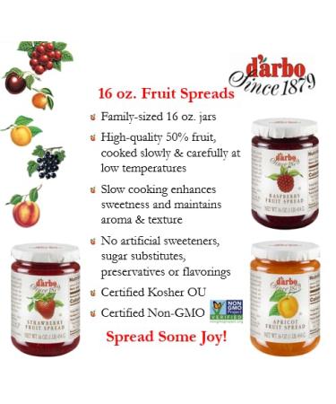 D'arbo All Natural Bitter Orange Marmalade 16 Ounce - Premium Quality Jam - Buy Online on GoSupps.com