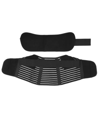 ZJchao Maternity Girdle - Breathable Belly Band & Back Support Belt - Adjustable XXL Black Mesh for Pregnant Women - Buy Online on GoSupps.com