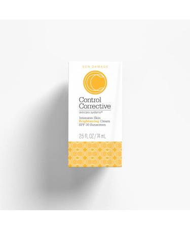 CONTROL CORRECTIVE Skin Brightening Cream SPF 30 - 2.5 oz Moisturizer with Kojic Acid, Arbutin, Licorice Root | Sunscreen for Maximum Protection and Brightening - Buy Online on GoSupps.com