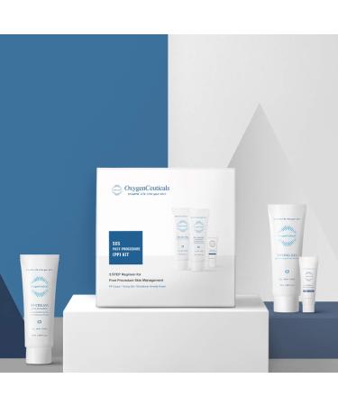 Post Procedure Skin Care SOS PP Kit | Restorative Gel Serum & Cream for Laser Microneedling & Peel Recovery - Buy Online on GoSupps.com