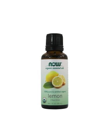 NOW Foods Organic Essential Oils Lemon - 1 fl oz
