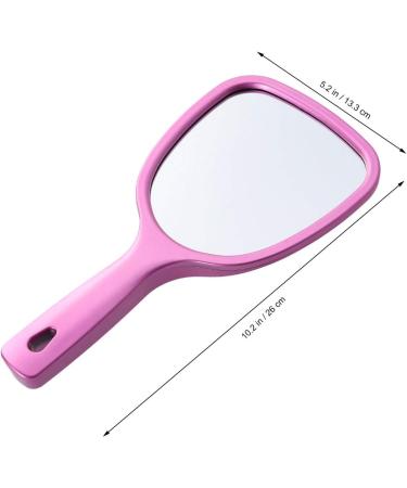 Beaupretty Hand Held Mirror | Double-Sided Cosmetic Mirror with 2X and 3X Magnification | Rosy Round Mirror - Buy Online on GoSupps.com