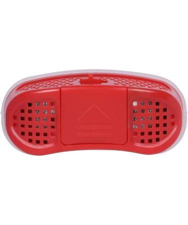 Yoperd Snore Stopper Portable Device | Anti-Snoring Nose Clip Electric | Breathing Relief | Red - Buy Online on GoSupps.com