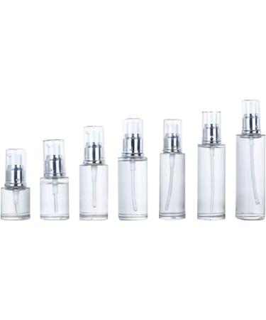 Hemoton 3 Pack Mini Glass Pump Bottles - Refillable Perfume & Essential Oil Dispensers (30ml Silver) | Perfect for Travel & Home | International Shipping Available - Buy Online on GoSupps.com
