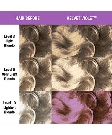 Manic Panic Velvet Violet Hair Dye - Pastel Orchid Shade - Vegan & Cruelty-Free - 4 Fl Oz - Buy Online on GoSupps.com
