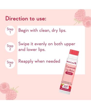 Buy wish_care Tinted Ceramide Lip Balm with Niacinamide - Lip Lightening & Protection (5g) | Best International Shipping - Buy Online on GoSupps.com