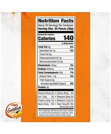 Pepperidge Farm Goldfish Crackers Cheddar 30 Oz - Crunchy Snack Delight - Buy Online on GoSupps.com