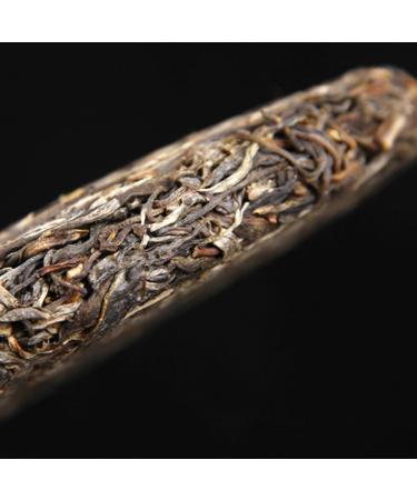 HQZM Ancient Ancient Tree Laoman e Premium PuErh Raw Tea 357g With One Plant Unique Tea Charm - Buy Online on GoSupps.com