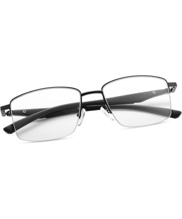 Yimi Multifocus Transition Reading Glasses - Spring Hinge Blue Light Blocking Photochrome Black 1.0x - Ideal for Computer Use - Buy Online on GoSupps.com