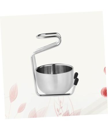 Minkissy Stainless Steel Shaving Brush Holder - Perfect Gifts for Friends | Stylish Vertical Stand for Razors & Brushes - Buy Online on GoSupps.com