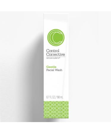 CONTROL CORRECTIVE Gentle Facial Wash - Hydrating Aloe Vera Cleanser for Normal & Combination Skin | 6.7 Oz Gel to Foam - Buy Online on GoSupps.com