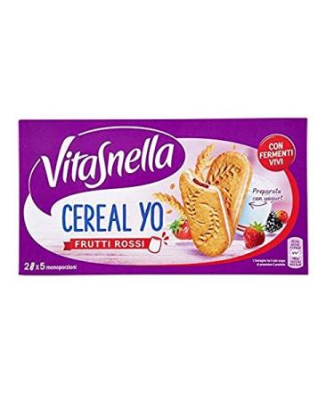 Vitasnella Vitasnella Cereal Yo Frutti Rossi Biscuits Red Fruits 252g