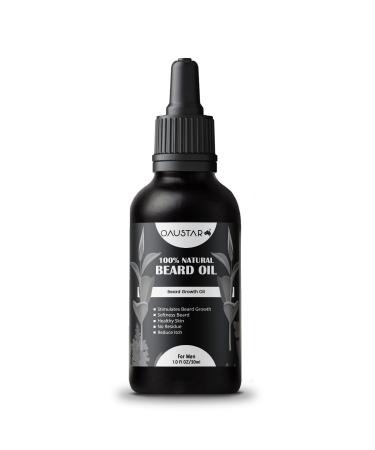 Oaustar Bartwachstum Oil for Men | Stronger Thicker Beard & Mustache - 30 ml - Buy Online on GoSupps.com