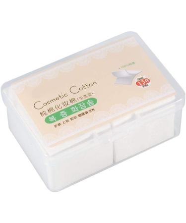 Premium Hypoallergenic Cotton Pads - 150 Make-Up Remover & Skin Care Fleece Pads Lint-Free International Shipping - Buy Online on GoSupps.com