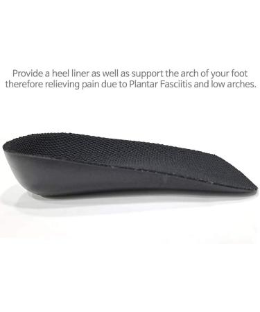 1/4 Inch Heel Lift Inserts for Limb Length Discrepancies - 2 Large Lefts with Socks - Buy Online on GoSupps.com