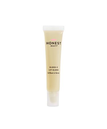 Honest Beauty Gloss-C Lip Gloss, Moonstone with Coconut Oil + Jojoba Seed Oil| EWG Certified + Dermatologist Tested & Vegan + Cruelty free | 0.33 fl. Oz Moonstone : Clear