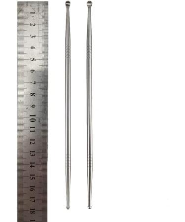 Melleco 2 PCS Stainless Steel Tonsil Stone Remover Pick - Heavy Duty Oral Cleaner for Bad Breath - Includes 10 Silicone Caps - Buy Online on GoSupps.com