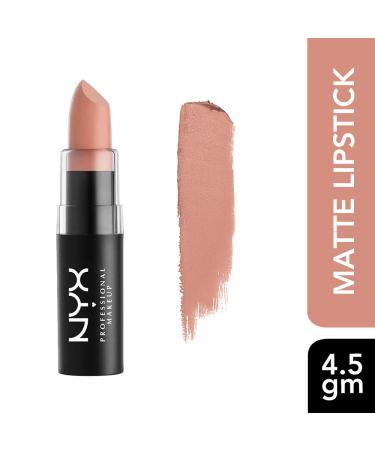 NYX Matte Lipstick Nude 0.16 oz | Long-Lasting Formula - Buy Online on GoSupps.com