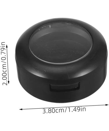 Beavorty 30 Pcs Eye Shadow Nose Shadow Box Sample Containers Empty Eyeshadow Pan Blush Case Ginger Travel 3.8x3.8cmx3pcs Blackx3pcs - Buy Online on GoSupps.com