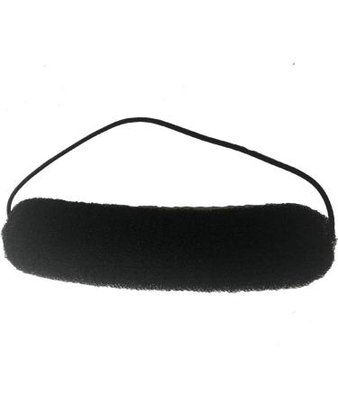 Hollywood Style Hair Bun Bump Up Sponge Roll for Girls and Women - Black - Buy Online on GoSupps.com