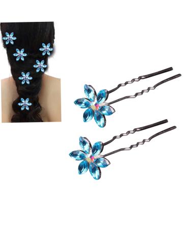 OSALADI 10pcs Blue Wedding Hair Clips - Women's Styling Barrettes for Fashionable Hairpins - Buy Online on GoSupps.com