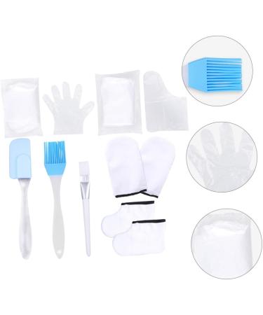 Ensemble de Soins des Mains Pieds Taille Unique Couvre-mains et Chaussettes en Coton Hydratants pour Spa Exfoliation Gommage Adapt pour Usage Spa et Soin Peau Couleur Al atoire - Buy Online on GoSupps.com