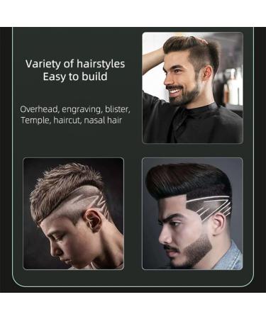 Buy 4 in 1 Professional Electric Hair Clippers - Titanium Alloy Trimmer Fast Charging & Shaver Blade Green - International Shipping Available - Buy Online on GoSupps.com