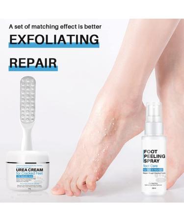JAWSEU Foot Peeling Spray moisturizing nourishing peeloff spray spray for care dry rough foot skin and mild callus peeling for men and women 50 ml - Buy Online on GoSupps.com