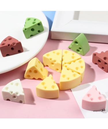 TIDTALEO 20 Pcs Imitation Cheese Miniture Decoration Handicraft Accessories Mini Cheese Ornament Dessert Flat - Buy Online on GoSupps.com