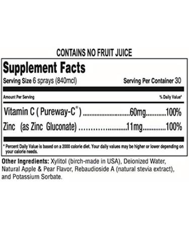 NanoRush Pre-Cold Sublingual Spray - Immune System Defense Booster with Vitamin C and Zinc - Buy Online on GoSupps.com