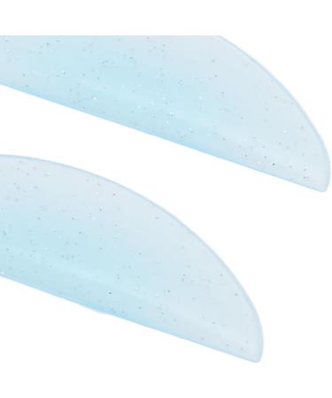 Buy Sonew Reusable Silicone Eyelash Perming Pads - Soft Curling Rods in Glitter Blue for Home & Salon Use | Easy & Convenient Lash Curling Solutions - Buy Online on GoSupps.com